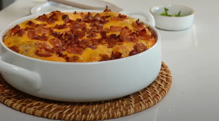 Breakfast Casserole with Biscuits